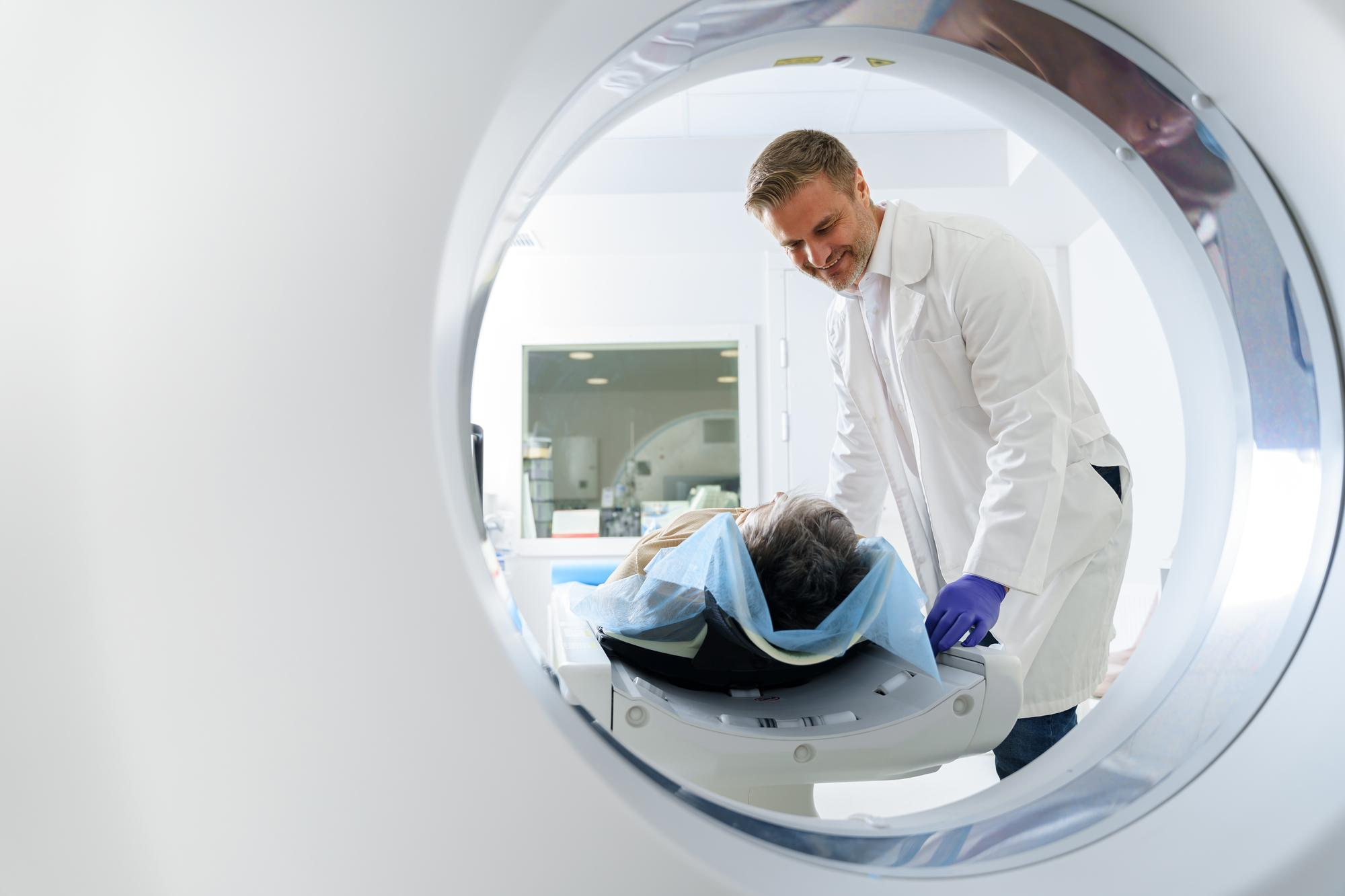 GE Optima CT scanner